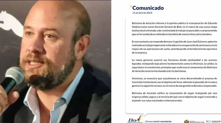 BoA ya tiene su Nuevo Gerente General . Designan a  Eduardo Valdivia