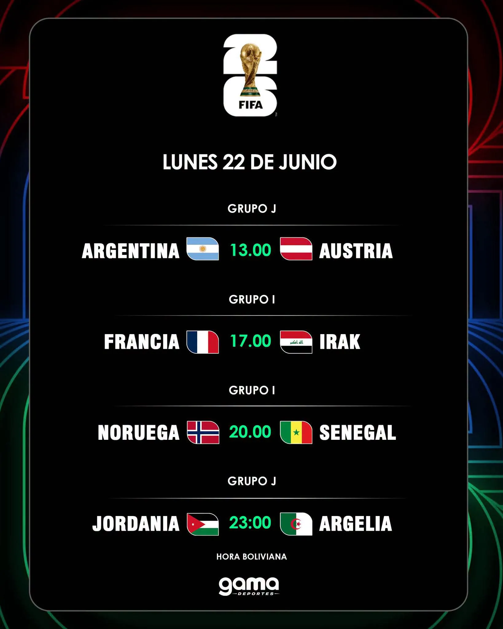 LA AGENDA COMPLETA