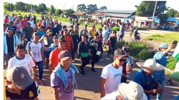 Csutcb e indígenas del Tipnis apoyan marcha campesina contra la Ley 1720
